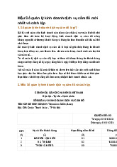 Mẫu Sổ quản lý kinh doanh dịch vụ cầm đồ mới nhất và cách lập