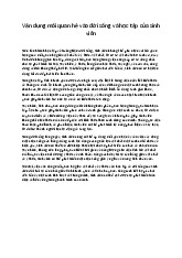 Vận Dụng Quan Hệ Vật Chất & Ý Thức Vào Học Tập - Sinh Viên. Môn Triết học mác - lênin | Đại học Trường Đại học Công nghệ thông tin, Đại học Quốc gia Thành phố Hồ Chí Minh.