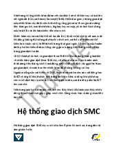 Hệ Thống Smart Money Concept (SMC) - Tài liệu tổng hợp