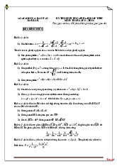 Bộ Đề Thi HSG Toán 9 Cấp Tỉnh Năm 2025-2026
