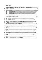 Báo cáo Phân tích tình hình tài chính HGS môn Tài chính doanh nghiệp | Trường Đại học Kinh Doanh và Công Nghệ Hà Nội