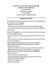 ĐỀ CƯƠNG ÔN TẬP CUỐI KỲ: HÀNH VI TIÊU DÙNG - HK2 2021-2022