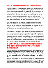 Đề cương môn Tư tưởng Hồ chí minh - trường đại học kinh tế- tài chính thành phố Hồ chí minh