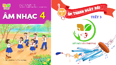 Giáo án điện tử Âm Nhạc 4 KNTT -   Kết Nối Tri Thức:  Tiết 3.