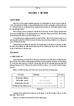 Tổng hợp bài giảng môn Kỹ thuật số theo từng chương | Học viện Công nghệ Bưu chính Viễn thông