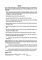 10 ĐỀ VĨ MÔ - Môn Kinh tế vĩ mô - Đại Học Kinh Tế - Đại học Đà Nẵng