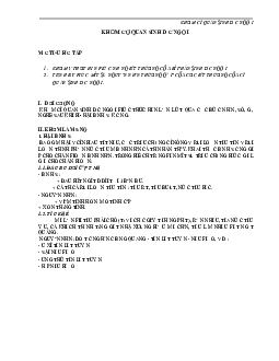 Tài liệu về khám bí tiểu | Đại học y dược Huế