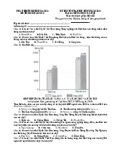 Đề thi thử tốt nghiệp 2025 môn Địa phát triển từ đề minh họa có đáp án-Đề 1
