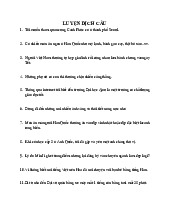 Bài luyện dịch Hàn - Việt trình độ sơ cấp -Trường Đại học Ngoại ngữ- Đại học Quốc gia Hà Nội