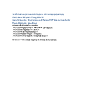 20 đề ôn thi học sinh giỏi Toán 9 – cấp huyện (nâng cao) chuẩn form 180 phút – thang điểm 20 mức độ tăng dần – định hướng ra đề trường THPT Chuyên Nguyễn Chí  Thanh (Gia Nghĩa – lâm đồng)