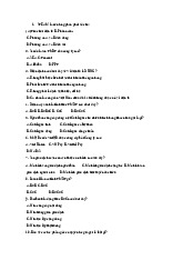 Các Câu Hỏi & Trả Lời Quan Trọng Môn Thương mại điện tử | Học viện Ngân hàng