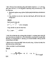 Bài Tập 8 về Tính Toán Hệ Thống Thủy Lực | Môn Thủy lực khí nén - Đại học Sư phạm Kỹ thuật Thành phố Hồ Chí Minh