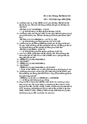 Bài tập 7 câu- Môn hệ thống thông tin quản lý | Đại học Kinh Tế Quốc Dân