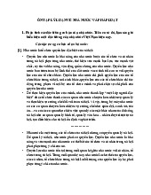 Ôn Tập Môn Lý luận chung | Trường Đại học Luật Hà Nội