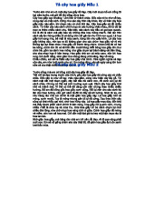 Tả cây hoa giấy - Mẫu miêu tả vẻ đẹp và sự sinh trưởng