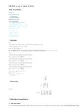 Kiến thức cơ bản về định thức và không gian vecto | Môn đại số tuyến tính