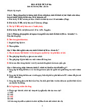 Câu hỏi ôn tập kinh tế chính trị Mác- Lênin- Trường Đại Học Văn Lang