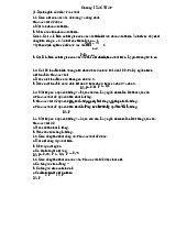 Bài tập chương I môn Xác suất thống kê| Trường Đại học Ngoại Thương