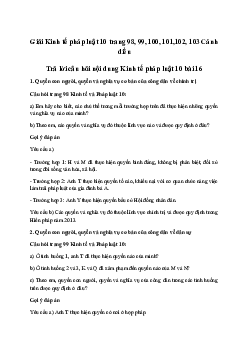 Giải Pháp luật 10 Bài 16: Hiến pháp nước Cộng hòa xã hội chủ nghĩa Việt Nam về quyền con người, quyền và nghĩa vụ cơ bản của công dân | Cánh diều