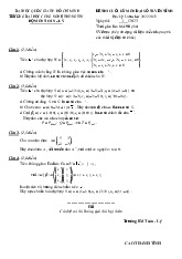 Đề thi cuối HKI học phần Đại số tuyến tính năm 2024 - 2025 | Trường Đại học Công nghệ Thông tin, Đại học Quốc gia Thành phố Hồ Chí Minh