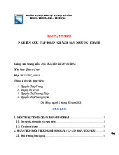 Quản Trị Học - Phân tích môi trường vĩ mô DRC - Môn quản trị học - Đại Học Kinh Tế - Đại học Đà Nẵng