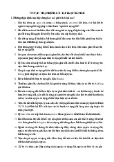 Đề cương môn Luật đất đai - Trường Đại học lao động -  xã hội.