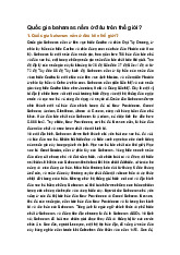 Quốc gia bahamas nằm ở đâu trên thế giới?