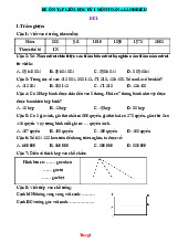 Bộ Đề Ôn Tập Giữa Học Kỳ 1 Toán 4 Cánh Diều Có Đáp Án