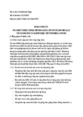 Bài cá nhân Tổ chức thực thi chính sách cấp nước sinh hoạt tại Bắc Ninh môn Chính sách công | Đại học kinh tế Quốc dân