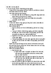 Đề cương ôn tập - Kinh tế chính trị | Đại Học Hà Nội