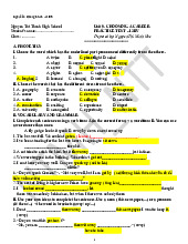 Unit 9. Choosing a career practice test | Học viện Hành chính Quốc gia