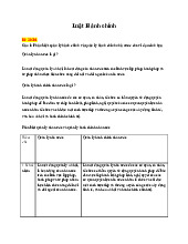 Đề thi Luật Hành chính môn Pháp luật đại cương | Trường đại học Mở Hà Nội