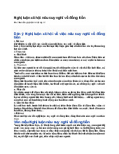 Nghị luận xã hội nêu suy nghĩ về đồng tiền - Ngữ văn 12