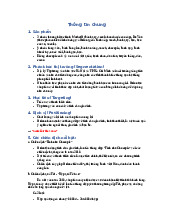 Tóm tắt Chiến lược Marketing Orion - Phân tích & Mục tiêu | Nguyên Lý Marketing | Đại học Tôn Đức Thắng