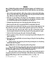 Đề số 2 - Môn Kinh tế vĩ mô - Đại Học Kinh Tế - Đại học Đà Nẵng