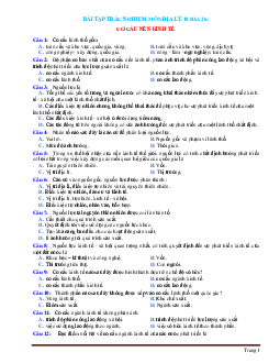 Bài tập trắc nghiệm địa 10 bài 26: cơ cấu nền kinh tế (có đáp án)