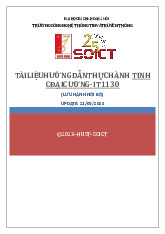 Tài liệu thực hành Tin học đại cương - Tin học đại cương (IT1110) | Trường Đại học Bách khoa Hà Nội