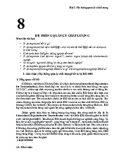 Bài 8: Hệ Thống Quản Lý Chất Lượng ISO và Six Sigma | Môn Quản trị chất lượng dịch vụ - Đại học Sư phạm Kỹ thuật Thành phố Hồ Chí Minh