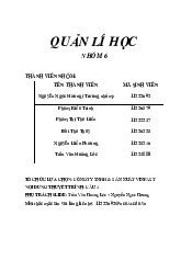 Tổ chức vinfast- cơ cấu - môn Quản lý học | Đại học Kinh Tế Quốc Dân