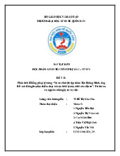 Tiểu luận môn Kinh tế chính trị Mac Lênin  - trường đại học kinh tế Quốc dân.