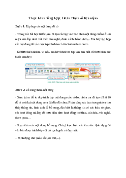 Giải Tin học 6 Bài 14: Thực hành tổng hợp: Hoàn thiện sổ lưu niệm | Kết nối tri thức