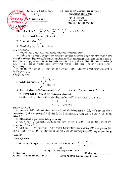 Đề tuyển sinh lớp 10 môn Toán năm 2023 – 2024 sở GD&ĐT Hà Nội