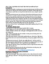 Bài tập Hành chính học đại cương | Trường Đại học Luật, Đại học Quốc gia Hà Nội