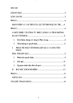 Tài liệu quản trị chiến lược