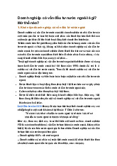 Doanh nghiệp có vốn đầu tư nước ngoài là gì? Mở thế nào?