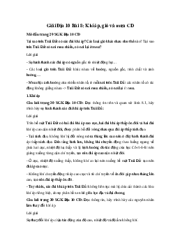 Giải Địa 10 Bài 8: Khí áp, gió và mưa CD
