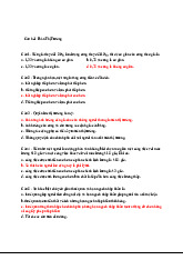 Câu hỏi trắc nghiệm phần Thị Trường | Kinh tế vĩ mô | Trường Đại học kinh tế Thành Phố Hồ Chí Minh
