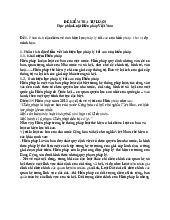 Đề cương môn Luật hiến pháp - Trường Đại học lao động -  xã hội