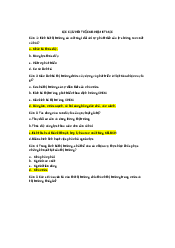 Câu hỏi trắc nghiệm môn Kinh tế chính trị Mác - Lênin | Trường Đại học Mở Thành phố Hồ Chí Minh