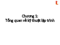 Tổng hợp bài giảng môn Kỹ thuật lập trình_Thầy Đinh Viết Sang | Trường Đại học Bách Khoa Hà Nội
